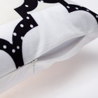 Чехол на подушку Этель Геометрия "Узор" 40 х 40 см, велюр - фото 804632685