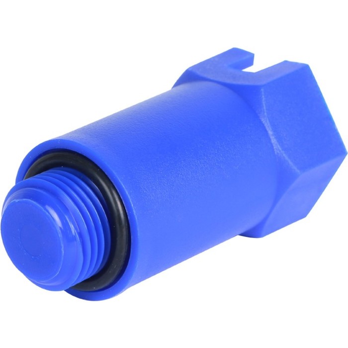 Заглушка сантехническая STOUT SFA-0035-100012, 1/2", синяя, пластиковая - Фото 1