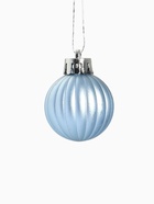 Ёлочные игрушки «Беата полоски», шары новогодние, d=3 см, набор 12 шт., голубой - Фото 6