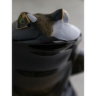 Копилка "Жаба", покрытие глазурь, керамика, 21 см, микс - фото 24593708