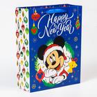 Пакет ламинат вертикальный "Happy New Year", Микки Маус, 31х40х11,5 - фото 9435857