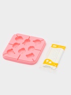 Форма для леденцов «Зверята», силикон, 14×14×1.4 см, 8 ячеек, с палочками, МИКС - Фото 6