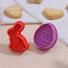 Набор плунжеров кондитерских Доляна «Пасха», 4 шт., 9.5×9×4.6 см, цвет МИКС - Фото 5