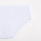 Трусы женские слипы, цвет белый, размер 48 (XL) - Фото 2