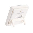 Метеостанция RITMIX CAT-030, комнатная, термометр, гигрометр, будильник, 1хААА, белая 7475377