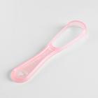 Скребок для чистки языка, красный 7155868