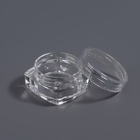 Органайзер для хранения мелочей, 12 баночек, 4 мл, 12×10×2 см, прозрачный - Фото 3