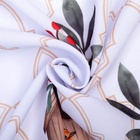 Комплект штор для кухни с подхватами «Этель» Beautiful birds, 2 шт., белый, 145×180 см - фото 7722028