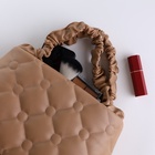 Сумка женская на молнии, цвет бежевый - фото 27333856