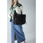 Сумка женская на молнии, цвет чёрный 7417832