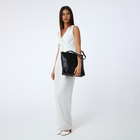 Сумка-тоут на молнии, цвет чёрный - фото 25477911