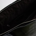 Сумка-тоут на молнии, цвет чёрный - фото 21393675