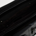 Сумка женская на молнии, цвет чёрный 7417840