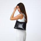 Сумка женская на молнии, цвет тёмно-синий 7417850