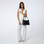 Сумка женская на молнии, цвет тёмно-синий 7417850