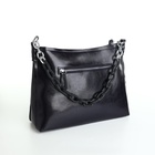 Сумка женская на молнии, цвет тёмно-синий 7417850