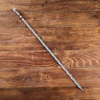 Шампур узбекский с ручкой-кольцом, рабочая длина - 50 см, ширина - 10 мм, толщина - 2 мм - фото 11877143