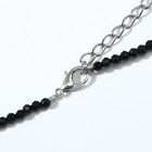 Колье шар №3 гранёный "Шпинель" с жадеитом, 40см с удлинителем 5см - фото 24497267