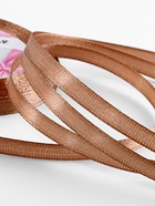 Лента атласная, 6 мм × 23 ± 1 м, цвет бронзовый №117 - Фото 3