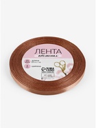 Лента атласная, 6 мм × 23 ± 1 м, цвет бронзовый №117 - Фото 5