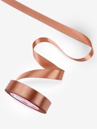 Лента атласная, 20 мм, 23±1 м, цвет бронзовый №117 - Фото 2