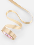 Лента атласная, 20 мм, 23±1 м, светло-бежевая - Фото 3