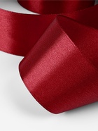 Лента атласная, 40 мм, 23±1 м, бордовая №48 - Фото 3