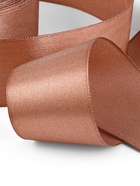 Лента атласная, 40 мм, 23±1 м, цвет бронзовый №117 - Фото 3