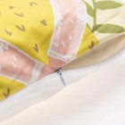 Наволочка декоративная Этель «Девушка с котом» 40×40 см, 100% п/э, велюр - Фото 4