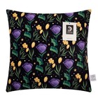 Чехол на подушку Этель "Ландыши" 40х40 см, 100% п/э, велюр - Фото 5