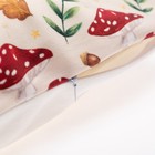 Наволочка декоративная Этель «Грибы» 40×40 см, 100% п/э, велюр - Фото 4