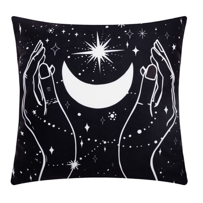 Наволочка декоративная Этель «Луна» 40×40 см, велюр