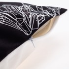 Наволочка декоративная «Этель. Moonshine», 40×40 см, велюр - Фото 4