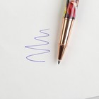Ручка металл с колпачком «Творения русской природы», фурнитура золото - Фото 5