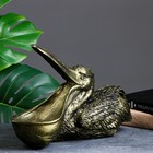 Подставка - конфетница "Пеликан" бронза, 34х24х12см - фото 7151887