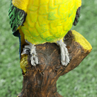 Садовая фигура "Попугай на ветке" 22х8х9см - Фото 5