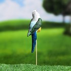 Фигура - штекер "Попугай" голубой 10х5х4 см - Фото 3