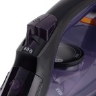 Утюг VITEK VT-8316, 2400 Вт, керамическая подошва, 250 мл, чёрно-фиолетовый - Фото 3
