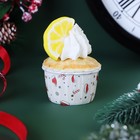 Форма бумажная "Маффин", новый год, 5 х 4 см - Фото 3