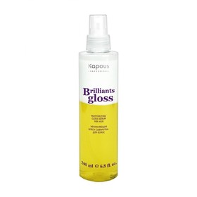 Блеск-сыворотка для волос Kapous Professional Brilliants Gloss Увлажняющая, 200 мл