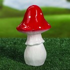 Садовая фигура "Гриб мухомор", керамика, 20 см - Фото 1