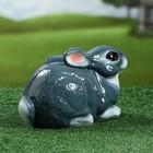 Садовая фигура "Заяц", глянец, серый цвет, 17 см, микс - Фото 6