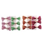 Декор на ёлку «Бантики», набор 6 шт. - фото 30305994