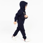 Брюки для мальчика, цвет синий, рост 128 см - фото 806287798