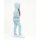 Брюки для девочки, цвет голубой, рост 134 см - фото 24522949