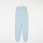 Брюки для девочки, цвет голубой, рост 134 см - фото 24522951