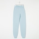 Брюки для девочки, цвет голубой, рост 134 см - фото 24522952