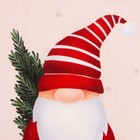Новогоднее полотенце Этель "Santa Claus" 40x73 см, 100%хл, репс 210 г/м2 - Фото 3
