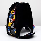 Рюкзак для переноски кошек и собак "Глазастики", прозрачный, 31 х 28 х 42 см - Фото 5