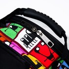 Рюкзак для переноски кошек и собак "Глазастики", прозрачный, 31 х 28 х 42 см - Фото 6